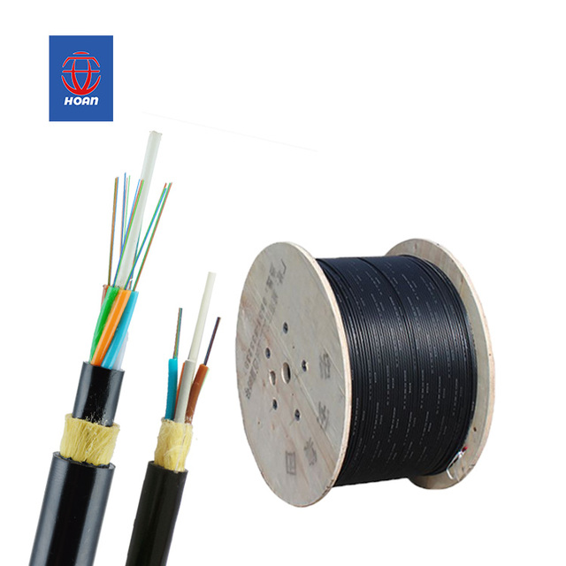 Hot Selling 48 CORE ADSS Fiber Optic Cable Outdoor Aerial Fibra Optical Cables 100 200 Span High Quality Communication Cables