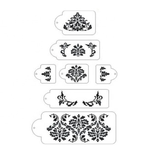 Moule à gâteau en forme <span class=keywords><strong>de</strong></span> <span class=keywords><strong>flocon</strong></span> <span class=keywords><strong>de</strong></span> <span class=keywords><strong>neige</strong></span> creux, motif vintage, surface <span class=keywords><strong>de</strong></span> gâteau, <span class=keywords><strong>pochoir</strong></span> à gâteau, <span class=keywords><strong>pochoir</strong></span> à biscuits, décoration - Product Image 2