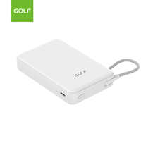 Produit Tendance : Banques d'alimentation en gros avec câble intégré, OEM, charge rapide PD 20W, banque d'alimentation magnétique sans fil 10000mAh