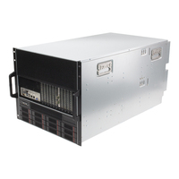 Serveur GPU 9U personnalisé jusqu'à 10 GPU Le châssis des serveurs AI prend en charge les cartes GPU de la version de jeu 3.5 (longueur 350MM)