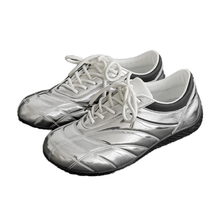 Zapatillas Deportivas para Hombre con Aumento de Altura, Parte Superior de Microfibra Transpirable, Cierre con Cordones Iluminados, Entresuela de Goma, para Primavera - Product Image 1