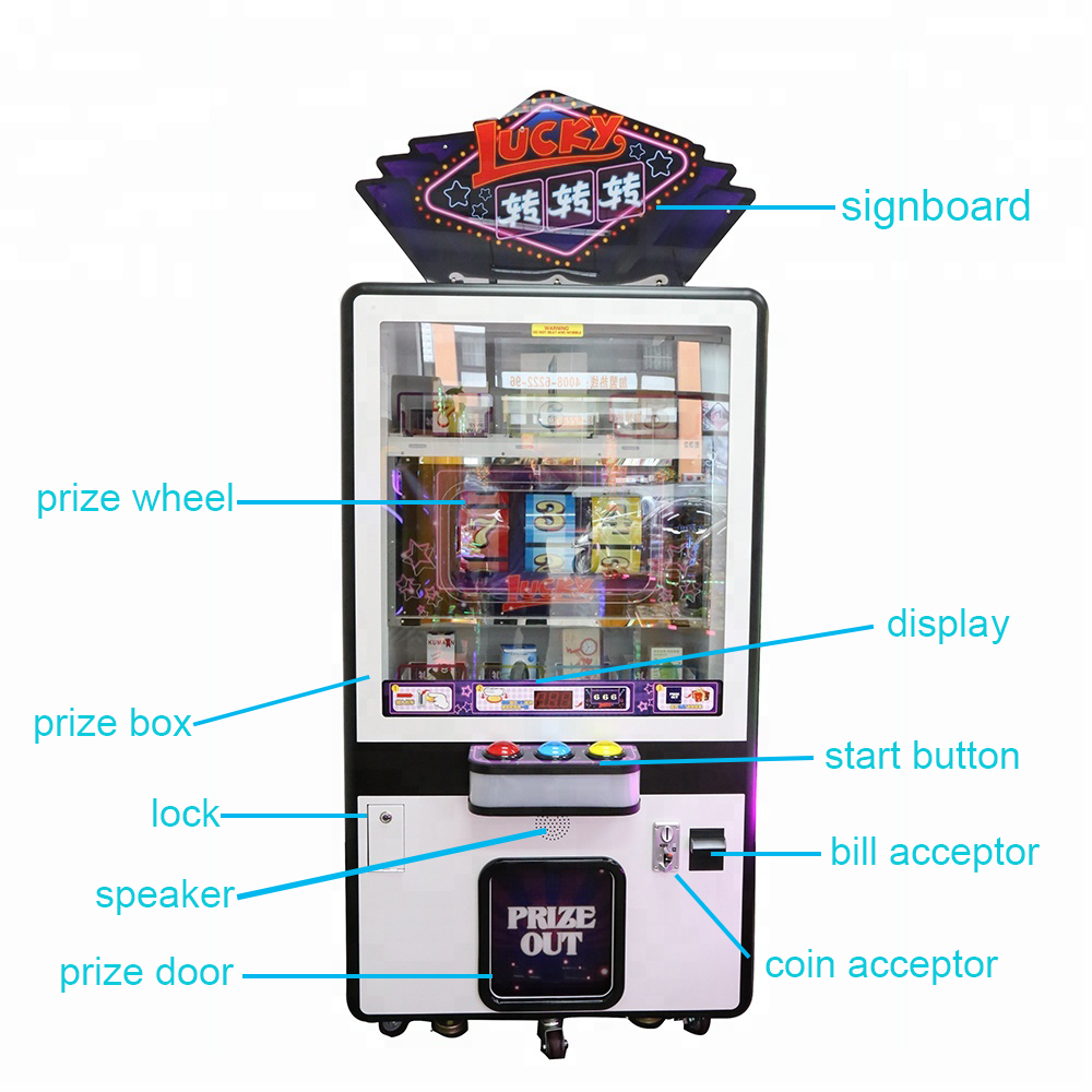 Arcade machine Lucky Spin game vending machine entertainment prize machine