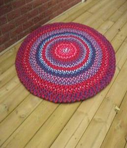 Tapis de sol en coton 100% de qualité supérieure, tissé à la main, toucher doux, durable, lavable, pour salon, chambre, bureau - Product Image 3