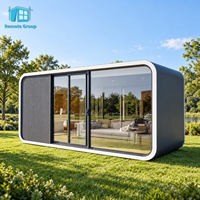 Prix bas expédition mobile pliable 20 40 pieds pomme cabine couchage conteneur maison pour hôtel immeuble de bureaux