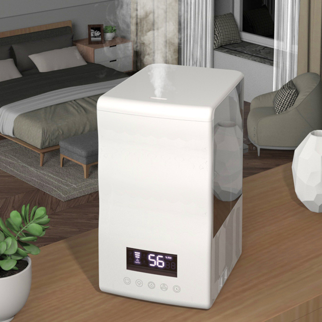 Electric Fresh Air Humidifier Dehumidifier Aromatherapy Functions Plastic Aroma Diffuser for Household Hotels Humidistat