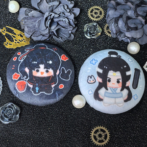Custom Kpop Cartoon Anime Plush <strong>Badges</strong> Plush Tinplate <strong>Button</strong> <strong>Badge</strong> Custom Logo Offset Printing Name Metal Tin Pin Wholesale - Product Image 4
