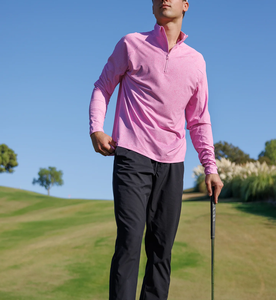 <span class=keywords><strong>Felpa</strong></span> da Golf Personalizzata di Alta Qualità, Manica Corta, Leggera, Sportiva, con Zip 1/4, Stampa e Ricamo, Pullover Autunnale per <span class=keywords><strong>Uomo</strong></span> - Product Image 4