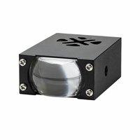 Projecteur LED blanc et jaune pour moto, mini phare laser matriciel dissimulé, lumière de calandre de voiture