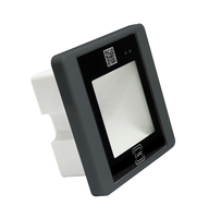 Lector Inteligente de Doble Función QR + RFID 13.56 MHz 485+WG+USB -USB/IP65 ABS para Tarjetas de Proximidad e IC para Sistemas de Seguridad