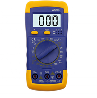 A830L Handheld Digital Pengukur Amper Pengukur Tegangan Volt Digital Meter Universal DT-830B