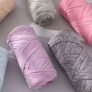 Tela Suave y Elástica de Trapillo Grueso para Tejer a Mano DIY, Bolsos a <span class=keywords><strong>Crochet</strong></span> para Principiantes, Ganchillo y Labores de Punto - Product Image 2