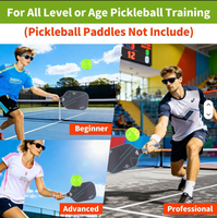 Ball de pickleball de haute qualité à 40 trous, moulé par rotation, pour l'extérieur, conforme aux normes de certification USAPA pour une utilisation compétitive