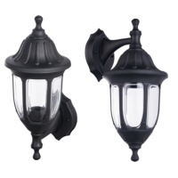 Lámpara de pared para exteriores, luz de jardín antigua tradicional P211, resistente al agua, popular, de estilo europeo, iluminación de pared de jardín