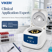 Centrifugeuse de laboratoire à basse vitesse Q0408E, 4000 tr/min, 1860xg, moteur CC sans balais pour tubes de 8x15 ml, équipement de laboratoire clinique