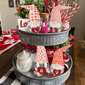 Valentine ngày mặt hàng <span class=keywords><strong>2025</strong></span> sản phẩm thú nhồi bông Gnome búp bê lãng mạn san Valentin quà tặng cho cô gái - Product Image 2