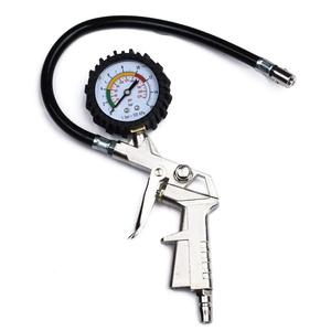Attraente 220PSI Auto Auto Della Gomma Della Bicicletta Tester del Calibro di Pressione Dei <span class=keywords><strong>Pneumatici</strong></span> Pistola di Gonfiaggio - Product Image 2