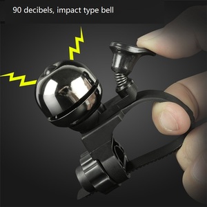 Retro cổ điển xe đạp chuông rõ ràng âm thanh lớn MTB xe đạp đường gấp xe đạp tay lái đồng Vòng sừng cảnh báo an toàn chuông báo động - Product Image 2