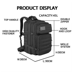 <span class=keywords><strong>Sac</strong></span> <span class=keywords><strong>à</strong></span> <span class=keywords><strong>dos</strong></span> tactique personnalisé pour le cyclisme sportif 35-45L - Product Image 2