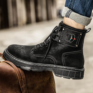 Vente en gros OEM Support logo personnalisé hommes baskets d'extérieur bottes hommes <span class=keywords><strong>Martin</strong></span> bottes - Product Image 6