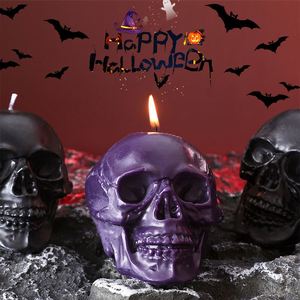 Vela Aromática Hecha a Mano con Forma de Calavera para Decoración de Halloween, Regalo Festivo - Product Image 2