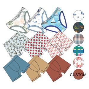 Fabrication de <span class=keywords><strong>couches</strong></span>-culottes en viscose de bambou à motif personnalisé pour bébés - Product Image 6