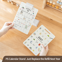 Nouveau Calendrier de Bureau Mensuel Réutilisable en PS Effaçable à Sec 2027 – Tableau de Planification et Organisateur pour Bureau, École et Maison