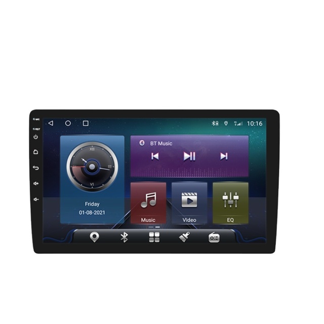 TOPWAY 4GB 6GB 8GB Car Stereo Android Touch Screen 7 9 10 Inch Head Unit 2 Din Car Player with CVBS