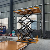 Table élévatrice à ciseaux à hauteur fixe certifiée CE, plateforme de levage hydraulique pour le transfert de matériaux sur ligne de production
