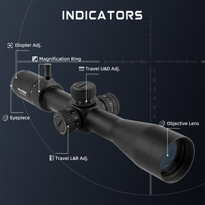 Per Marcool Wolverine 4-16x44 SFP rosso verde NV Scope binocolo ampio campo vista caccia telescopio Laser punto rosso ingrandimento <span class=keywords><strong>4x</strong></span> - Product Image 2