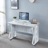 Bureau de direction en métal de luxe commercial avec combinaison de table longue flexible pour salles de conférence et formation du personnel
