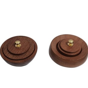 Nouvel ensemble de fumeur à cocktails pour bar et cuisine, soucoupe volante en bois avec couvercle en bois, style américain - Product Image 1