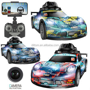 2.4G e APP RC FPV auto da corsa 4CH PVC Drift <span class=keywords><strong>Video</strong></span> in tempo reale per scattare foto con luci LH-C076 - Product Image 1