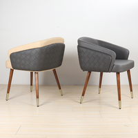 Ensembles de canapés et chaises de salon de luxe, modernes, nordiques, en métal et cuir, pour la maison et les salles d'attente, vente en gros