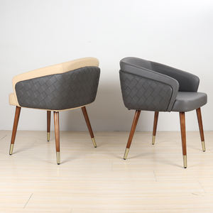 Juego de Muebles de Sala de Estar de Lujo, Económicos, Estilo Nórdico Moderno, Sofá de Metal al por Mayor, Muebles de Cuero para Sala de Espera, Sillas Decorativas - Product Image 5