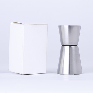 Stainless Steel Jigger Double-<b>Ended</b> Ounce Cup For <b>Bar</b> Cocktail Measuring Simple Style Custom Made - Product Image 5
