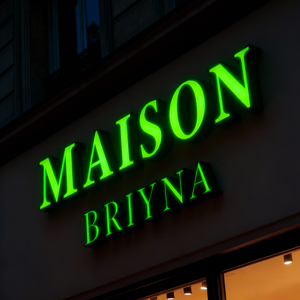 Lc 3d אות שלט אקריליק אותיות ערוץ אקריליק הוביל סימן חיצוני מוארת לוח סימן לעסקים - Product Image 1