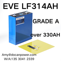 Cellule prismatique LiFePO4 2026 Grade A EVE MB31 314Ah 330Ah 350Ah MB56 560Ah 628Ah 1200Ah 3.2V 8000 Cycles Batterie Stock USA UE DDP