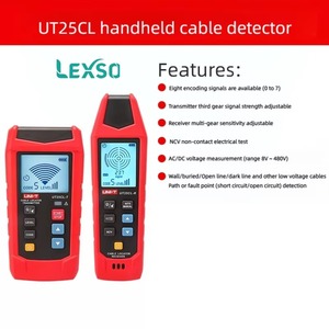 Uni-t Ut25cl Handheld <b>Cable</b> Detector Multi-functional Underground Locator Non-contact Voltage Tester Lexso - Product Image 5