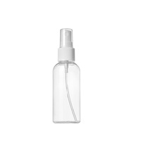 Flacon pulvérisateur cosmétique de 30 ml, brume fine, bouchon à vis, buse transparente en plastique, hydratant, rechargeable, vente en gros