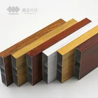 2022 Hot Sale Aluminium profil Mode Holzmaserung Pulver beschichtungen für Aluminium möbel