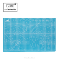 GKS Oferta Especial A3 Tapete de Corte Azul de Varios Colores para Plotter, Tapete de Corte de Doble Cara para Patchwork y Herramientas de Bricolaje