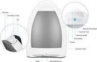 Aspirateur à tambour électrique 1000 W pour salon - Filtre automatique sans contact pour usage domestique, hôtelier et commercial - Idéal pour les poils d'animaux