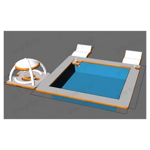 Équipement de jeu d'eau d'été en PVC de 0.9mm, flotteur de <span class=keywords><strong>piscine</strong></span> gonflable licorne bateau jeux d'eau pour fête de famille - Product Image 6