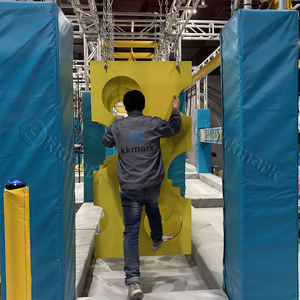 Mode moderne adultes enfants aire de jeux aventure équipement d'entraînement <span class=keywords><strong>course</strong></span> spartiate Ninja guerrier parcours obstacles - Product Image 3