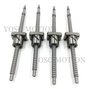 Tornillos de bola para máquina de embalaje horizontal y carcasa de tuerca de 2/2 + 871LC5Y + 971LC5Y husillo de bolas CNC de 871mm y 971mm