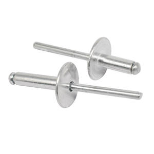 Vis à tête ronde à bride large, norme DIN7337, tailles 3/16 et 5/32, rivets aveugles en aluminium et acier, fixation par vis - Product Image 2