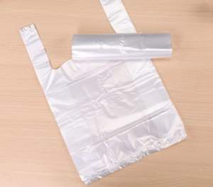 Bolsas de plástico blanco desechables personalizadas para embalaje de camisetas con logotipo para productos domésticos precio de fábrica - Product Image 3