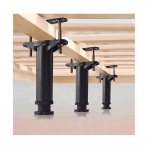 <span class=keywords><strong>Pieds</strong></span> de support de lit en plastique en forme de T, réglables en hauteur, pour cadre de lit, vente en gros, robustes - Product Image 1