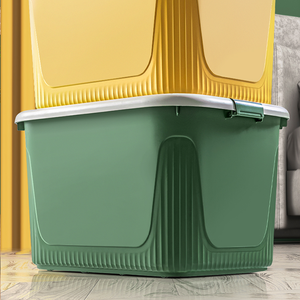 Xingyou linh hoạt PP nhựa lưu trữ hộp thiết kế mới với tiêm kỹ thuật hình chữ nhật lưu trữ <span class=keywords><strong>container</strong></span> với nắp cho quần áo - Product Image 4