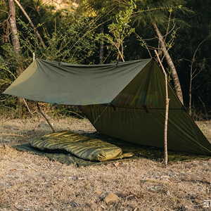 Abri de camping, grande bâche de pluie, pare-soleil portable, léger, imperméable, bâche de tente pour hamac - Product Image 5
